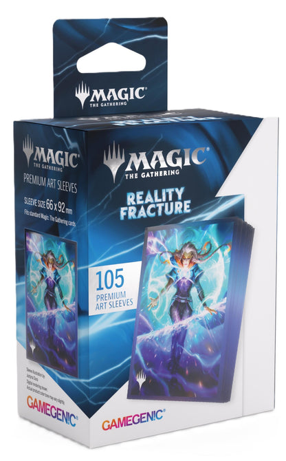 Gamegenic Magic The Gathering Reality Fracture Premium Art Sleeves - Entrust the Spark (66 x 92 mm) (105 Sleeves Per Pack)