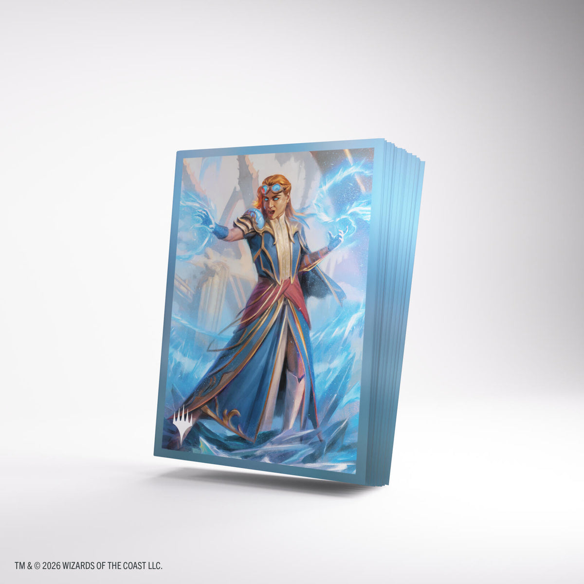Gamegenic Magic The Gathering Reality Fracture Premium Art Sleeves - Chandra, Chill of Compliance (66 x 92 mm) (105 Sleeves Per Pack)