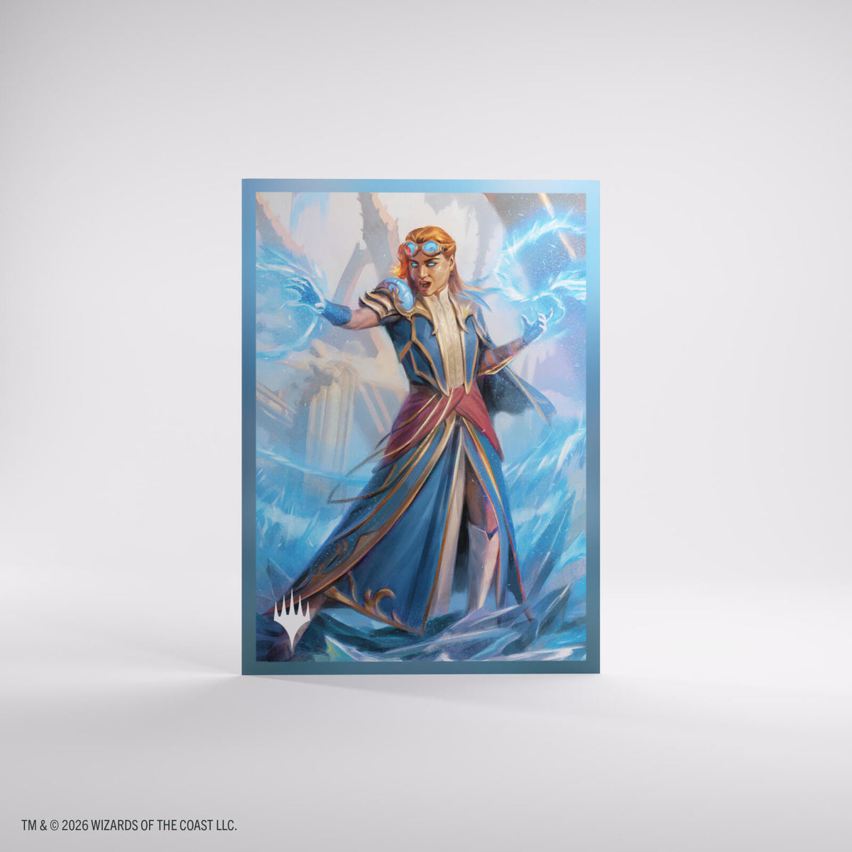 Gamegenic Magic The Gathering Reality Fracture Premium Art Sleeves - Chandra, Chill of Compliance (66 x 92 mm) (105 Sleeves Per Pack)