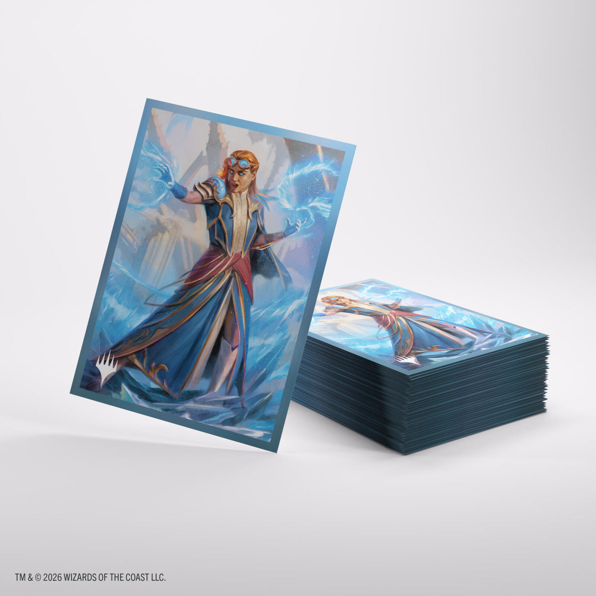 Gamegenic Magic The Gathering Reality Fracture Premium Art Sleeves - Chandra, Chill of Compliance (66 x 92 mm) (105 Sleeves Per Pack)