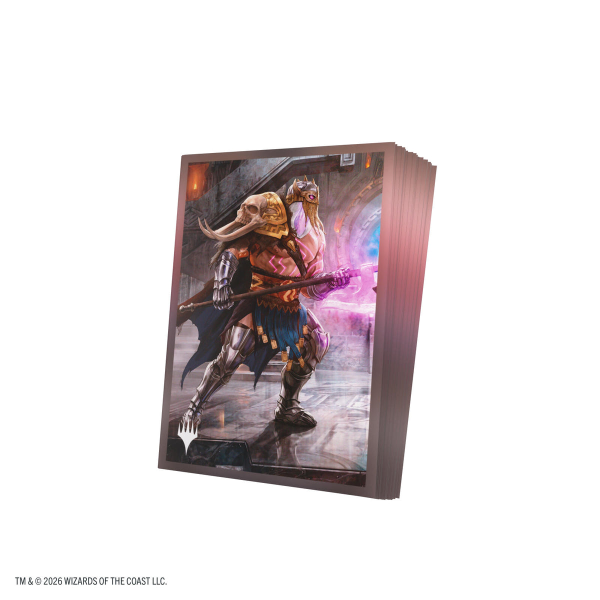 Gamegenic Magic The Gathering Reality Fracture Premium Art Sleeves - Garruk of the Veil (66 x 92 mm) (105 Sleeves Per Pack)
