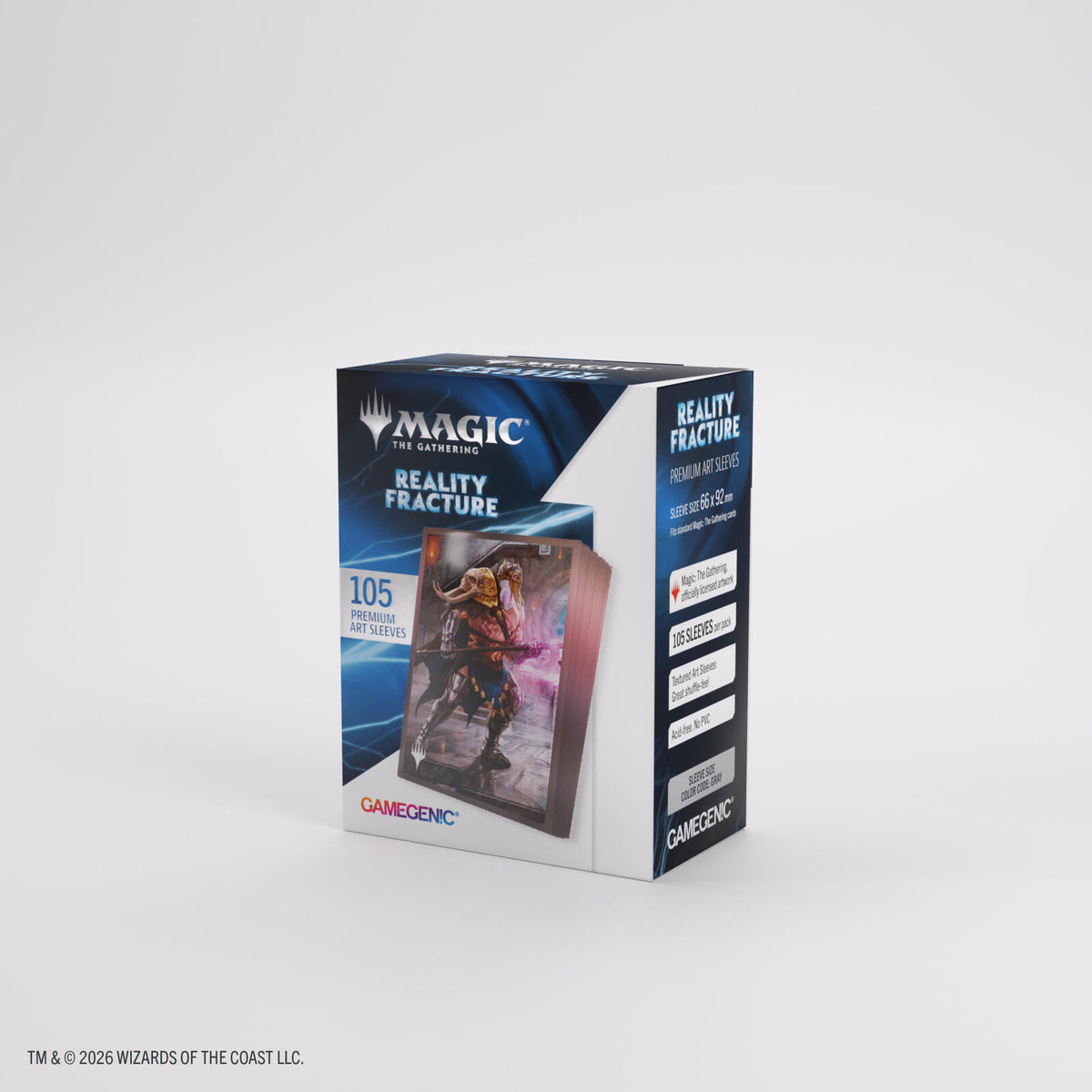 Gamegenic Magic The Gathering Reality Fracture Premium Art Sleeves - Garruk of the Veil (66 x 92 mm) (105 Sleeves Per Pack)