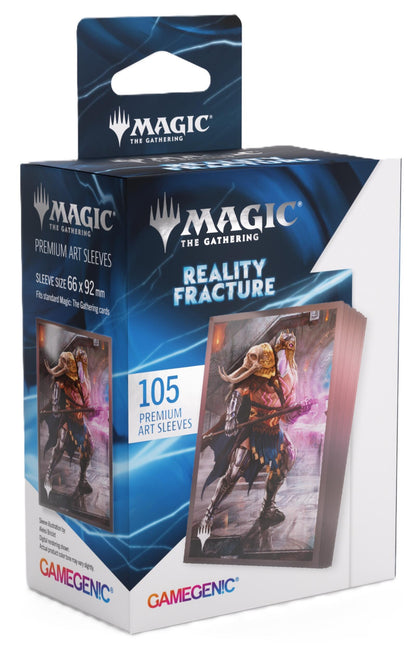 Gamegenic Magic The Gathering Reality Fracture Premium Art Sleeves - Garruk of the Veil (66 x 92 mm) (105 Sleeves Per Pack)