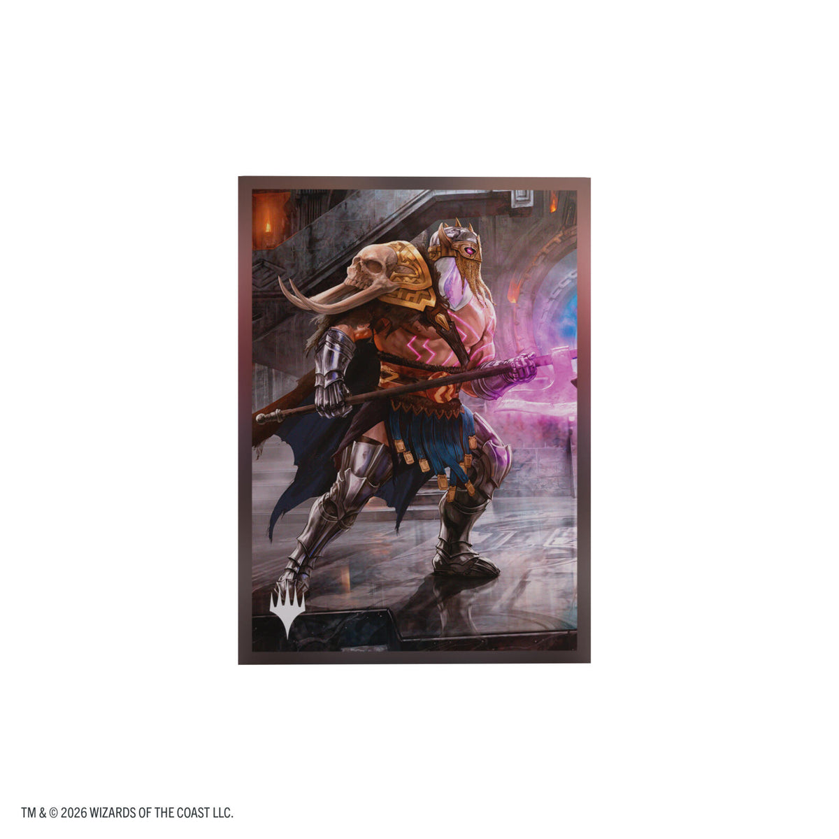Gamegenic Magic The Gathering Reality Fracture Premium Art Sleeves - Garruk of the Veil (66 x 92 mm) (105 Sleeves Per Pack)