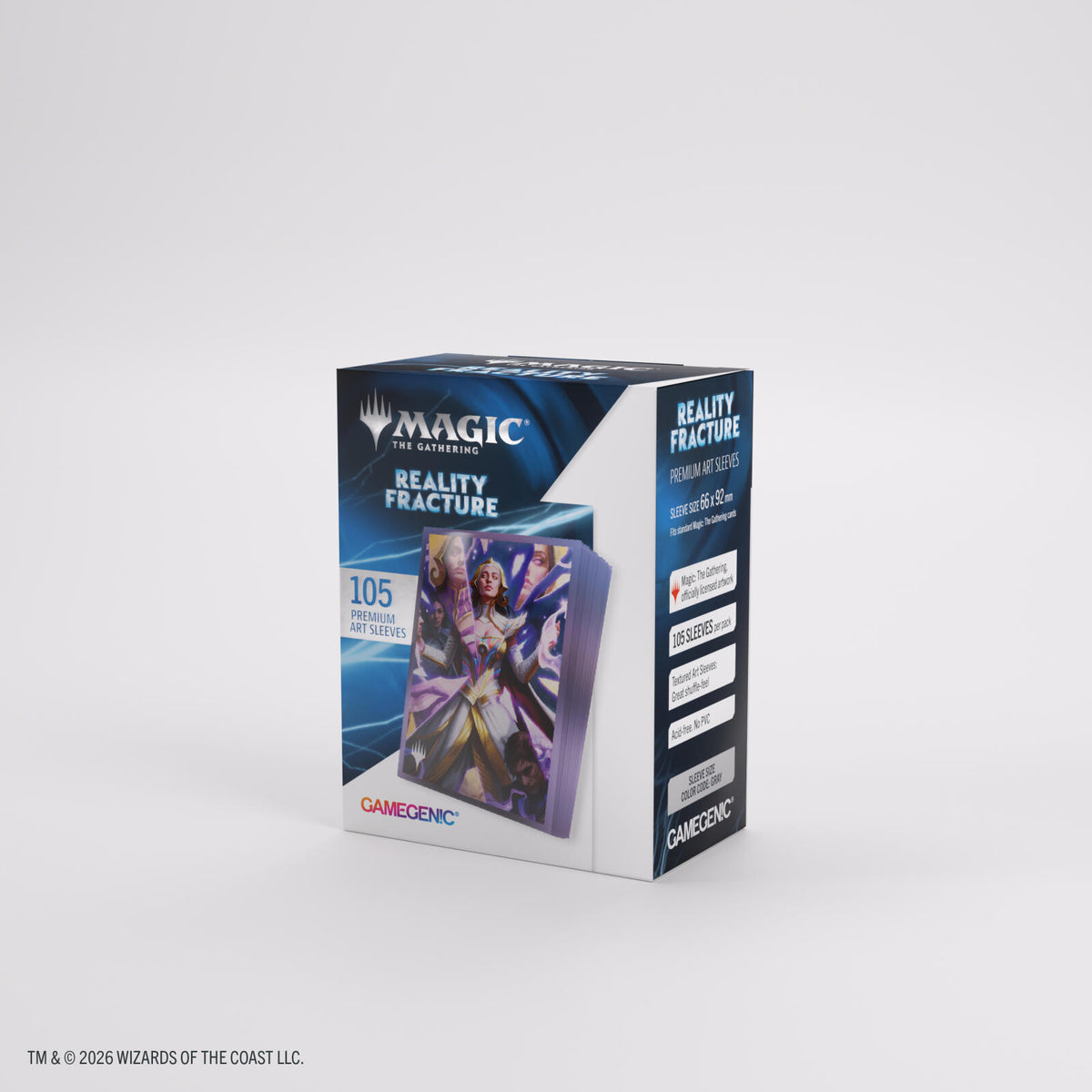 Gamegenic Magic The Gathering Reality Fracture Premium Art Sleeves - Return to the Light Realms (66 x 92 mm) (105 Sleeves Per Pack)