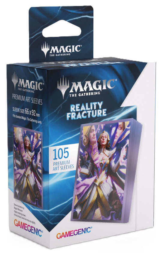 Gamegenic Magic The Gathering Reality Fracture Premium Art Sleeves - Return to the Light Realms (66 x 92 mm) (105 Sleeves Per Pack)