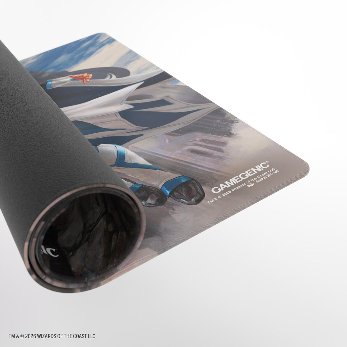 Gamegenic Magic The Gathering Reality Fracture Shiny Playmat - Tam Beleren, Conflicted/Jace, Building Reality