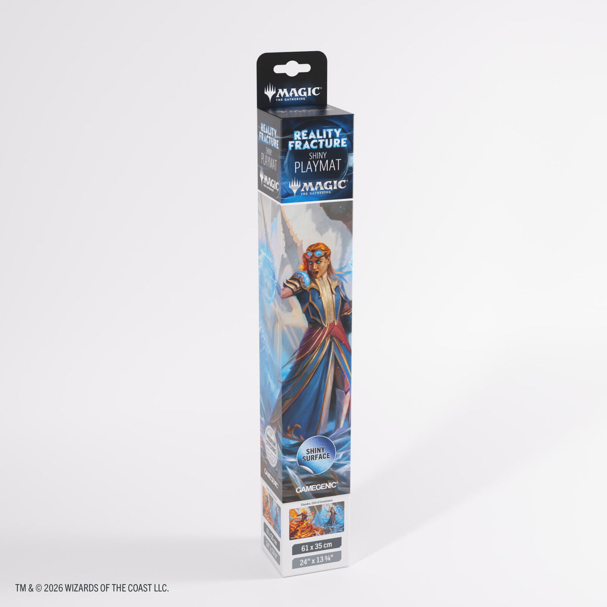 Gamegenic Magic The Gathering Reality Fracture Shiny Playmat - Chandra, Chill of Compliance