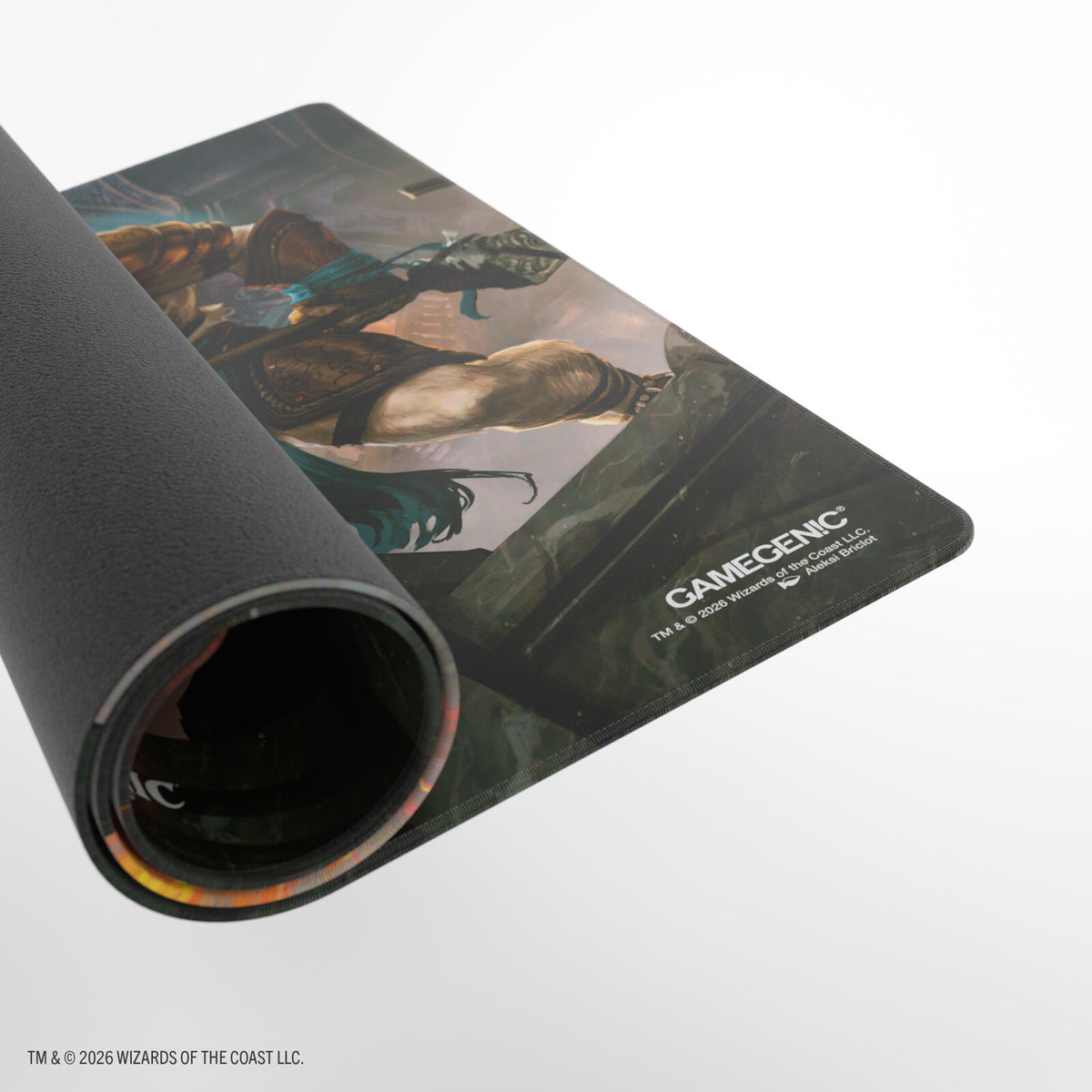 Gamegenic Magic The Gathering Reality Fracture Shiny Playmat - Ajani, Path of Vengeance/Ajani, Counterattack Leader