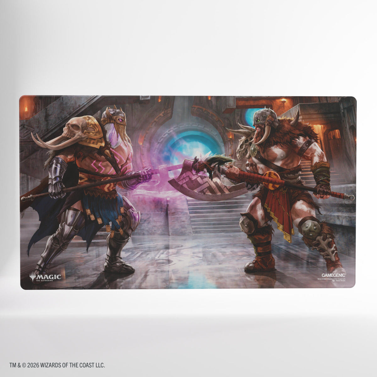 Gamegenic Magic The Gathering Reality Fracture Shiny Playmat - Garruk of the Veil/Garruk Uncursed