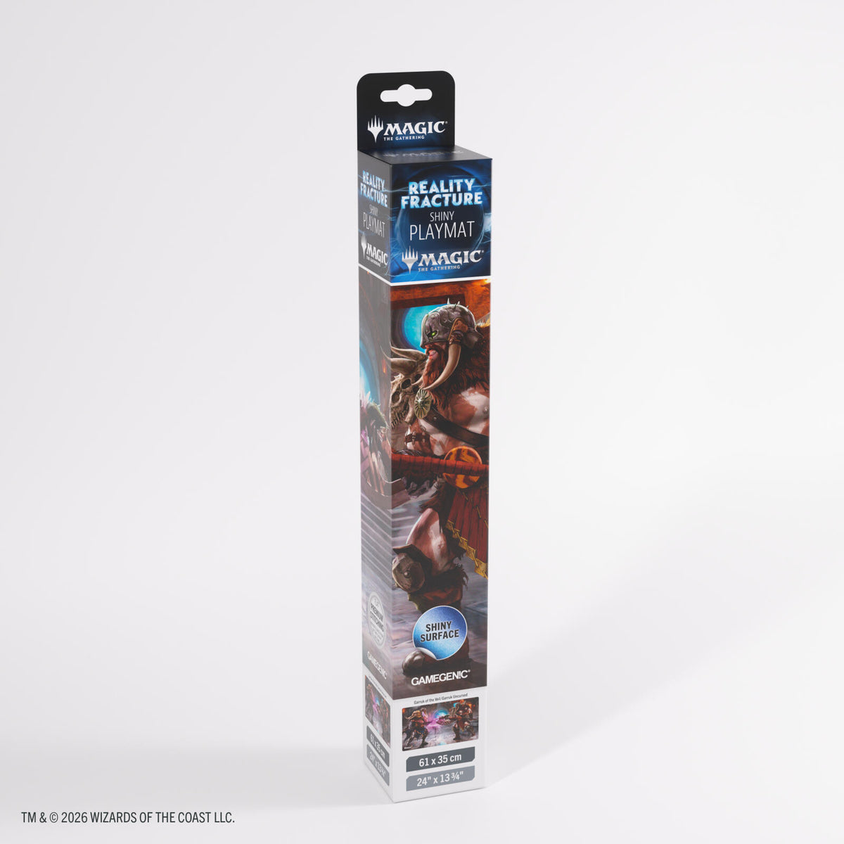 Gamegenic Magic The Gathering Reality Fracture Shiny Playmat - Garruk of the Veil/Garruk Uncursed