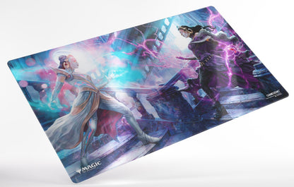 Gamegenic Magic The Gathering Reality Fracture Shiny Playmat - Liliana, Devoted Healer/Liliana, Callous Necromancer