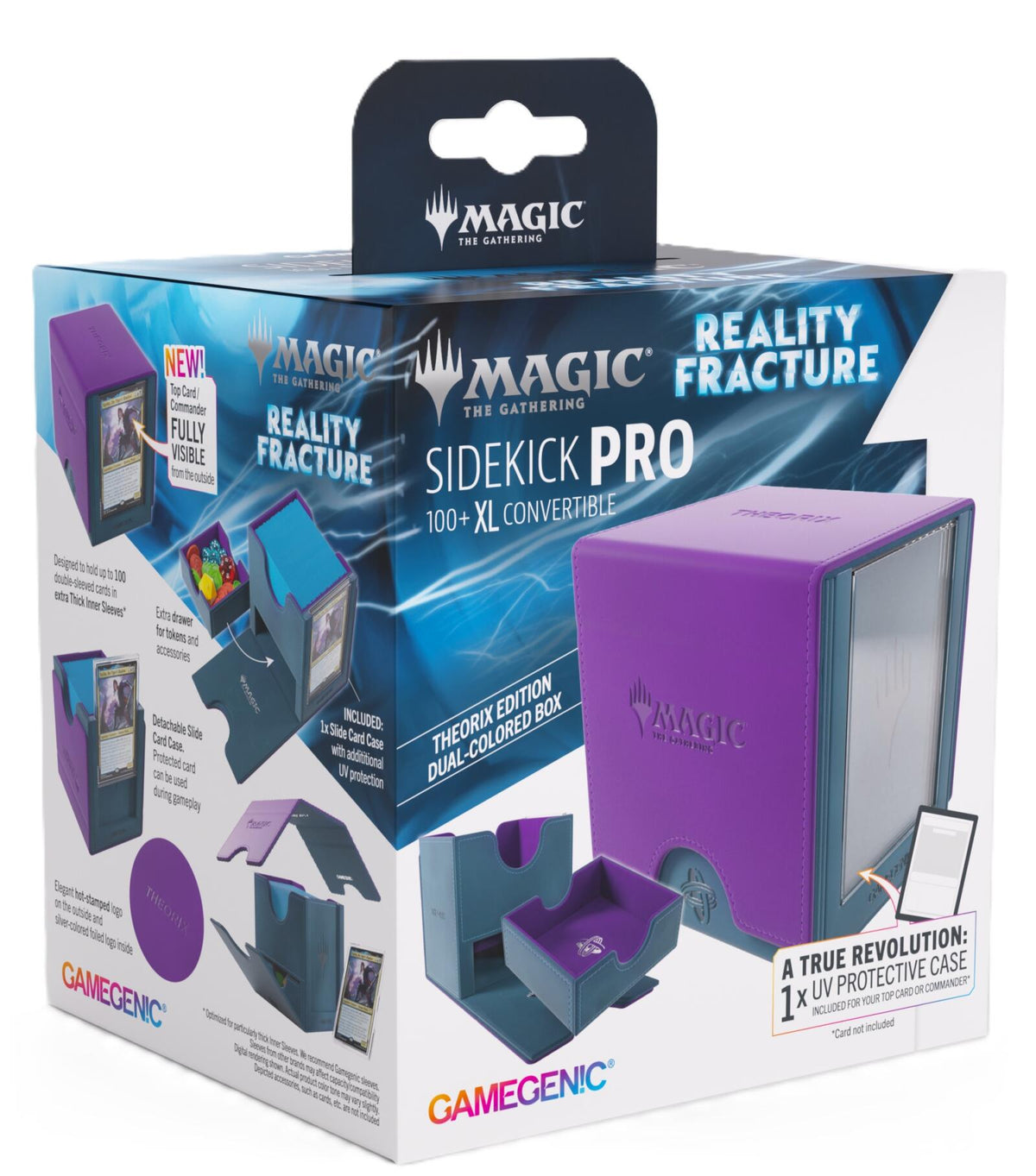 Gamegenic Magic The Gathering Reality Fracture Sidekick PRO 100+ XL - Theorix