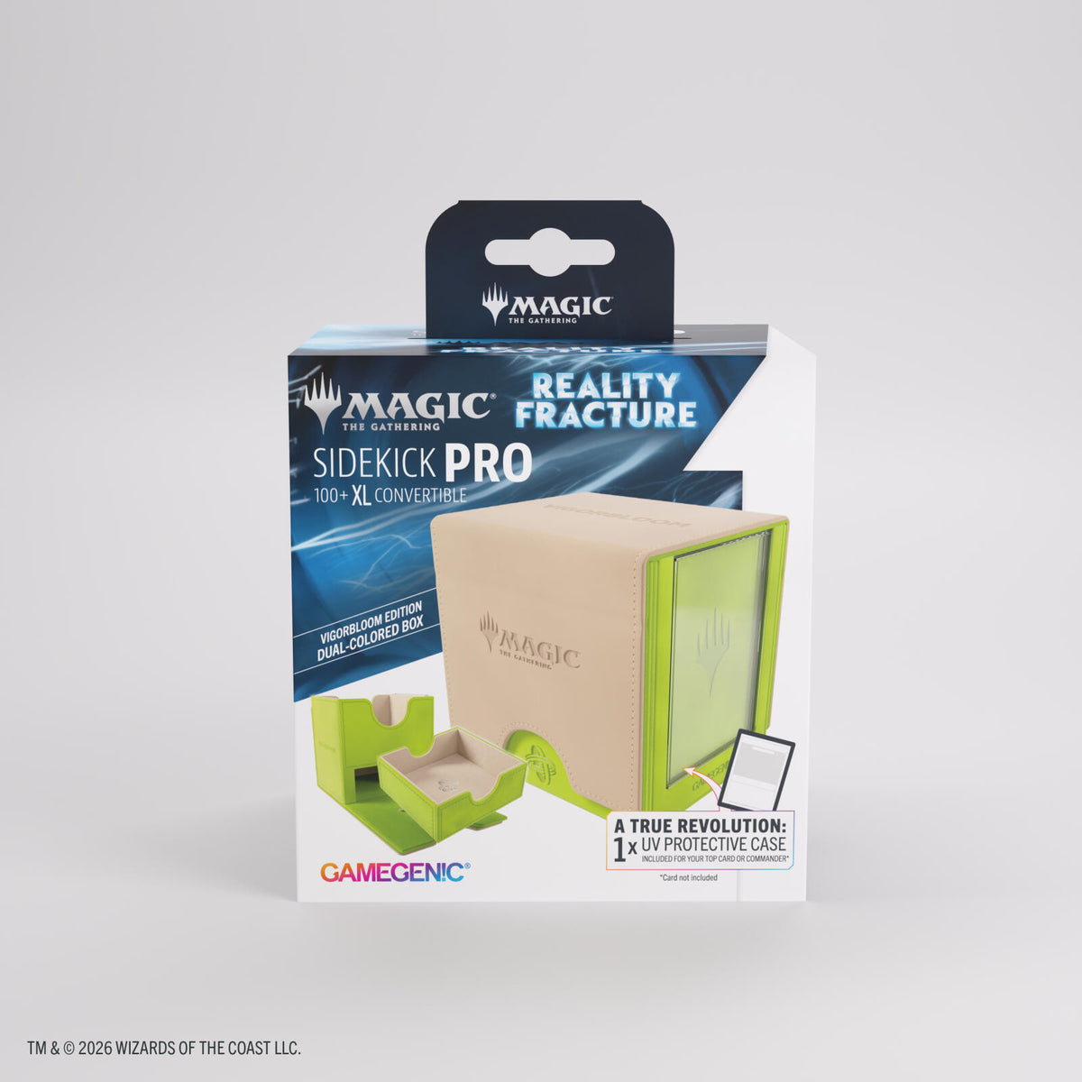 Gamegenic Magic The Gathering Reality Fracture Sidekick PRO 100+ XL - Vigorbloom