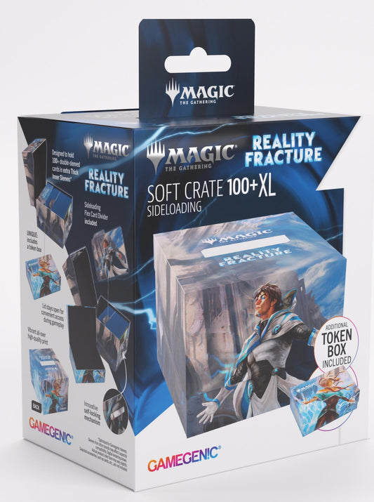Gamegenic Magic The Gathering Reality Fracture Soft Crate 100+ XL Sideloading - Tam Beleren, Conflicted/Jace, Building Reality