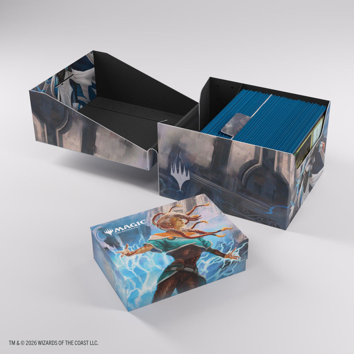 Gamegenic Magic The Gathering Reality Fracture Soft Crate 100+ XL Sideloading - Tam Beleren, Conflicted/Jace, Building Reality