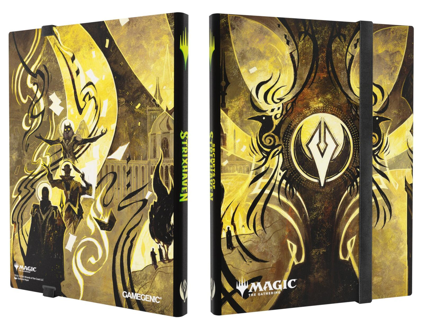 Gamegenic Magic The Gathering Secrets of Strixhaven Casual Album 18-Pocket- Silverquill