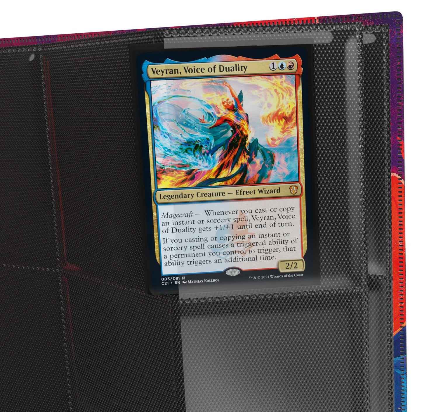 Gamegenic Magic The Gathering Secrets of Strixhaven Casual Album 18-Pocket- Prismari