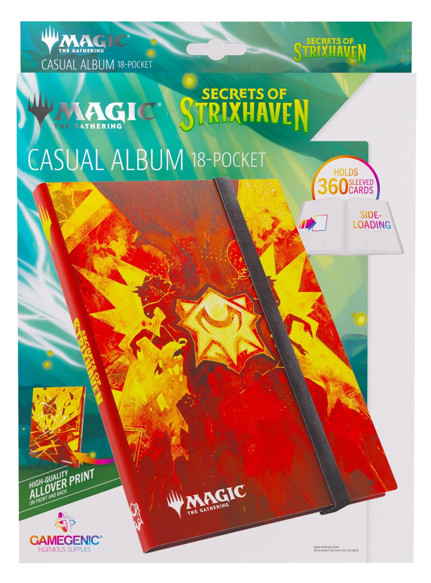 Gamegenic Magic The Gathering Secrets of Strixhaven Casual Album 18-Pocket- Lorehold