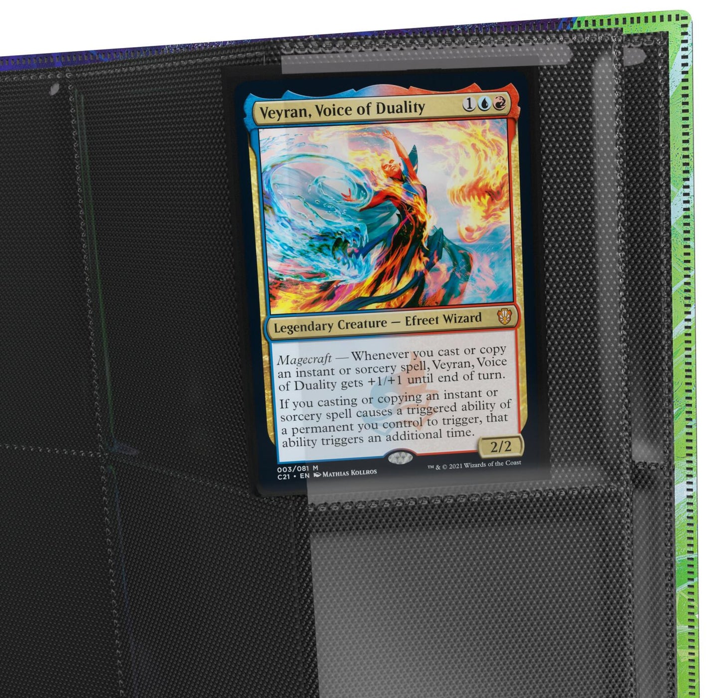 Gamegenic Magic The Gathering Secrets of Strixhaven Casual Album 18-Pocket- Quandrix