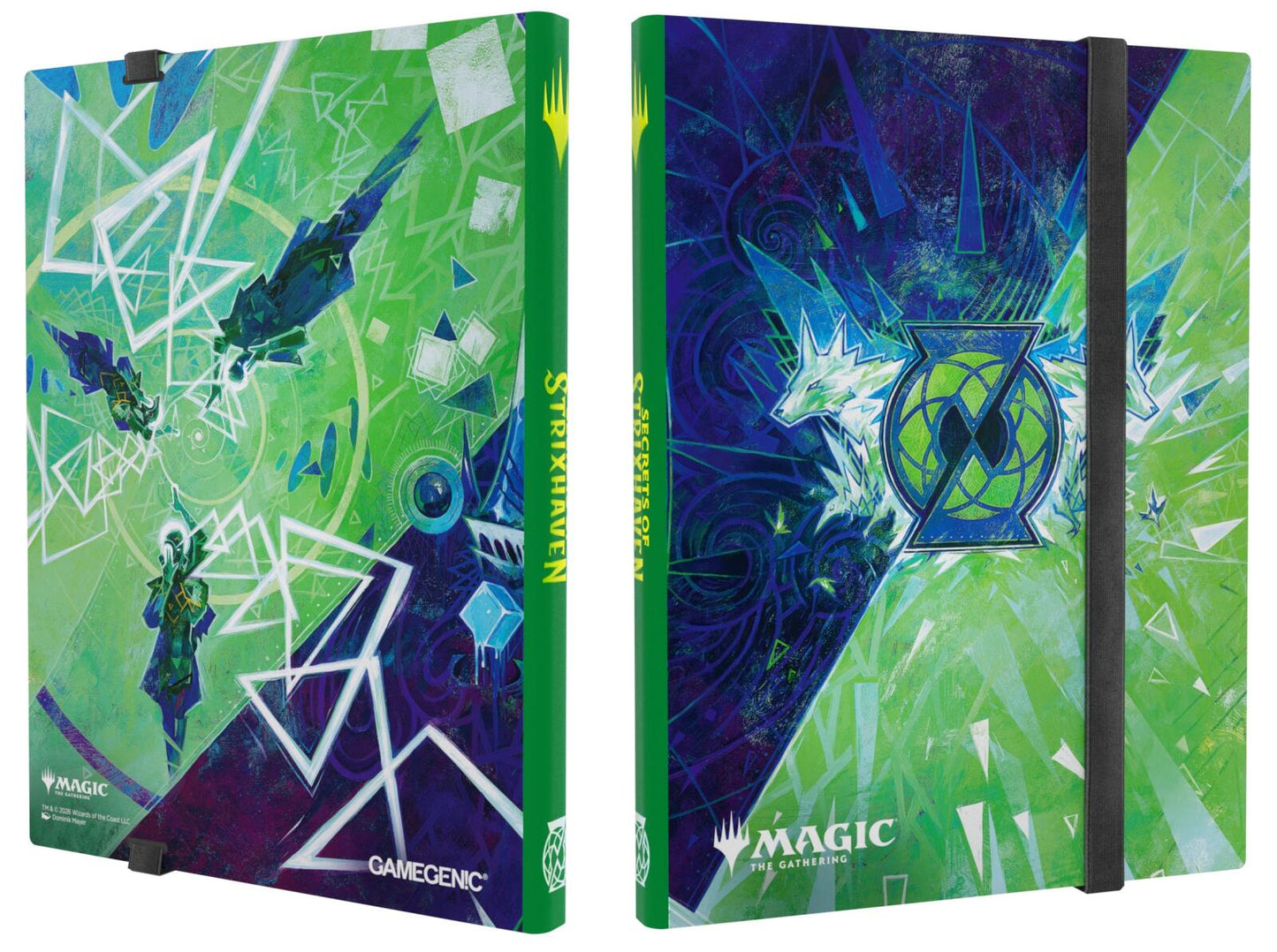 Gamegenic Magic The Gathering Secrets of Strixhaven Casual Album 18-Pocket- Quandrix