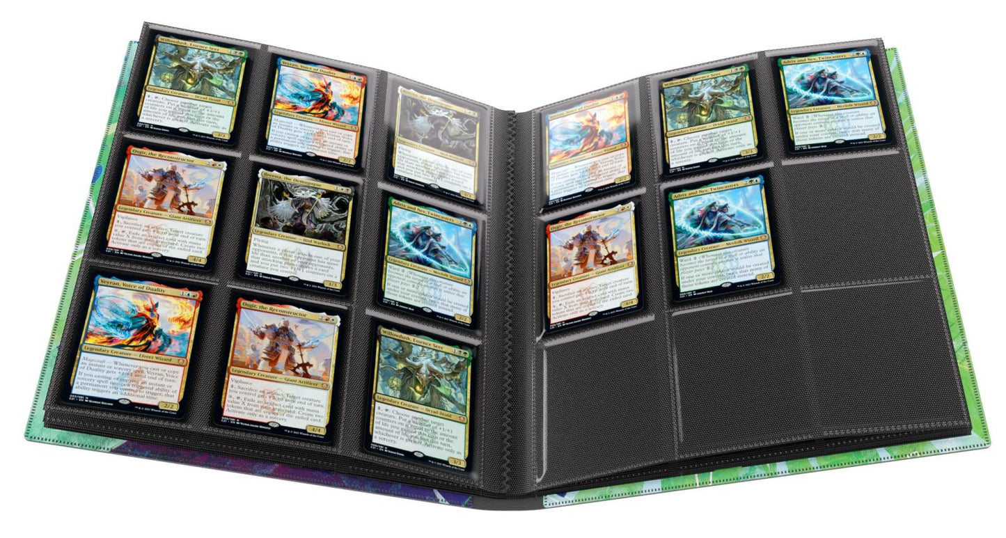 Gamegenic Magic The Gathering Secrets of Strixhaven Casual Album 18-Pocket- Quandrix