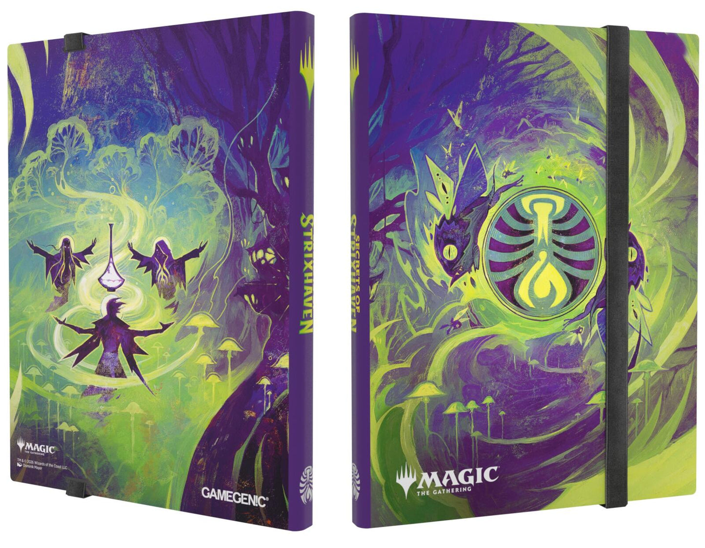 Gamegenic Magic The Gathering Secrets of Strixhaven Casual Album 18-Pocket- Witherbloom
