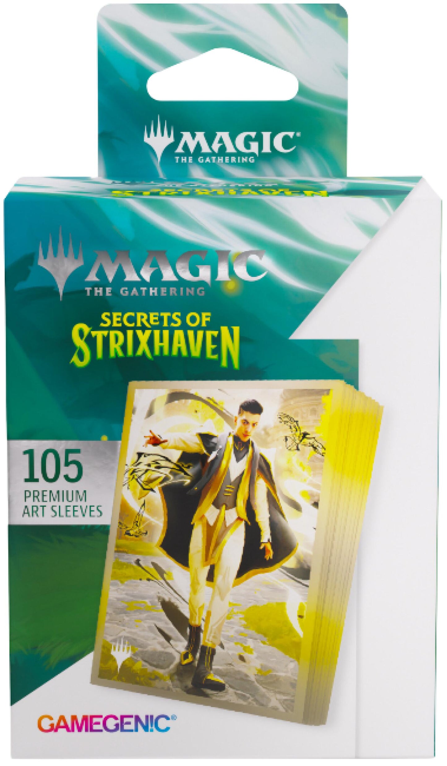 Gamegenic Magic The Gathering Secrets of Strixhaven Premium Art Sleeves - Killian, Decisive Mentor (66 x 92 mm) (105 Sleeves Per Pack)