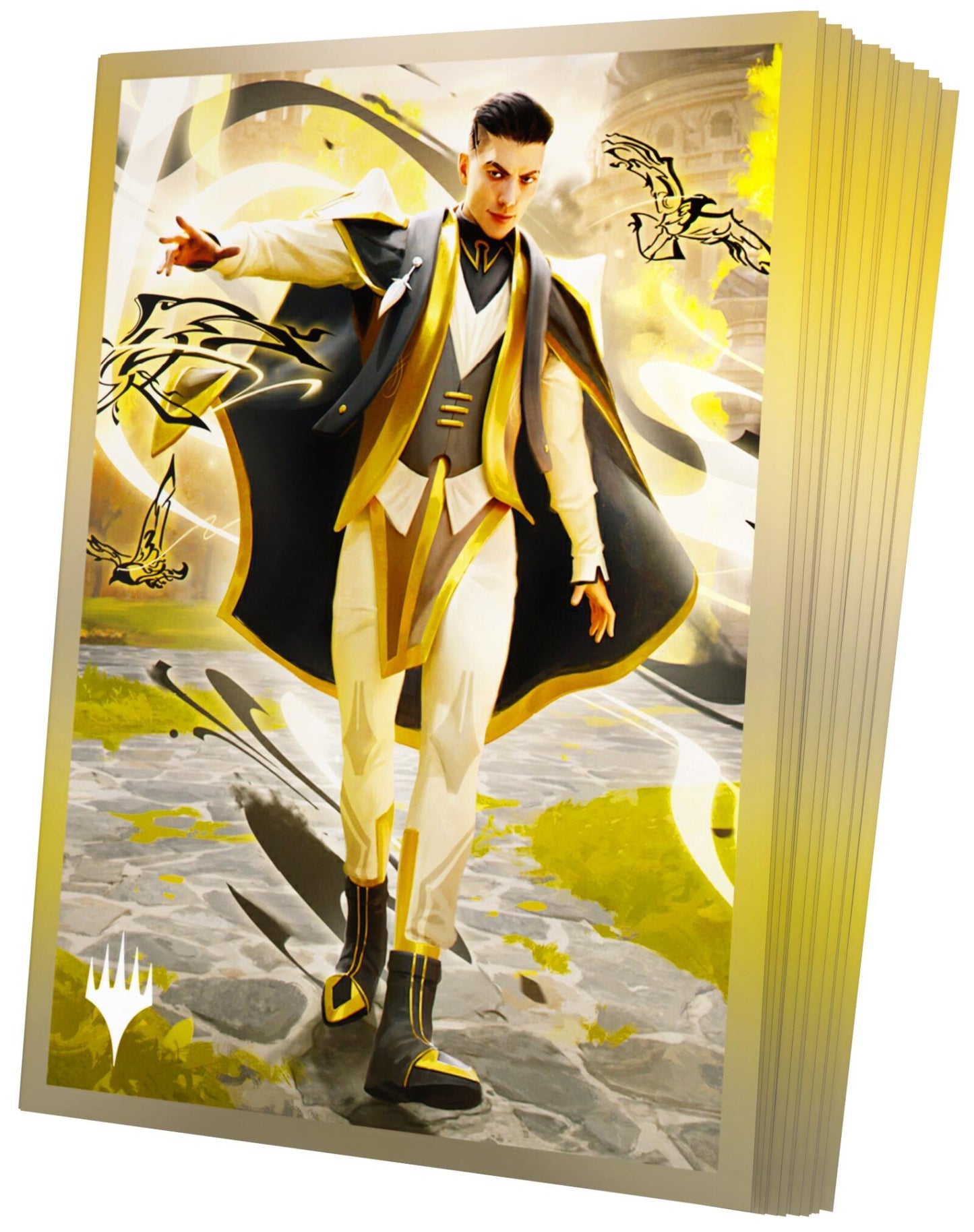 Gamegenic Magic The Gathering Secrets of Strixhaven Premium Art Sleeves - Killian, Decisive Mentor (66 x 92 mm) (105 Sleeves Per Pack)