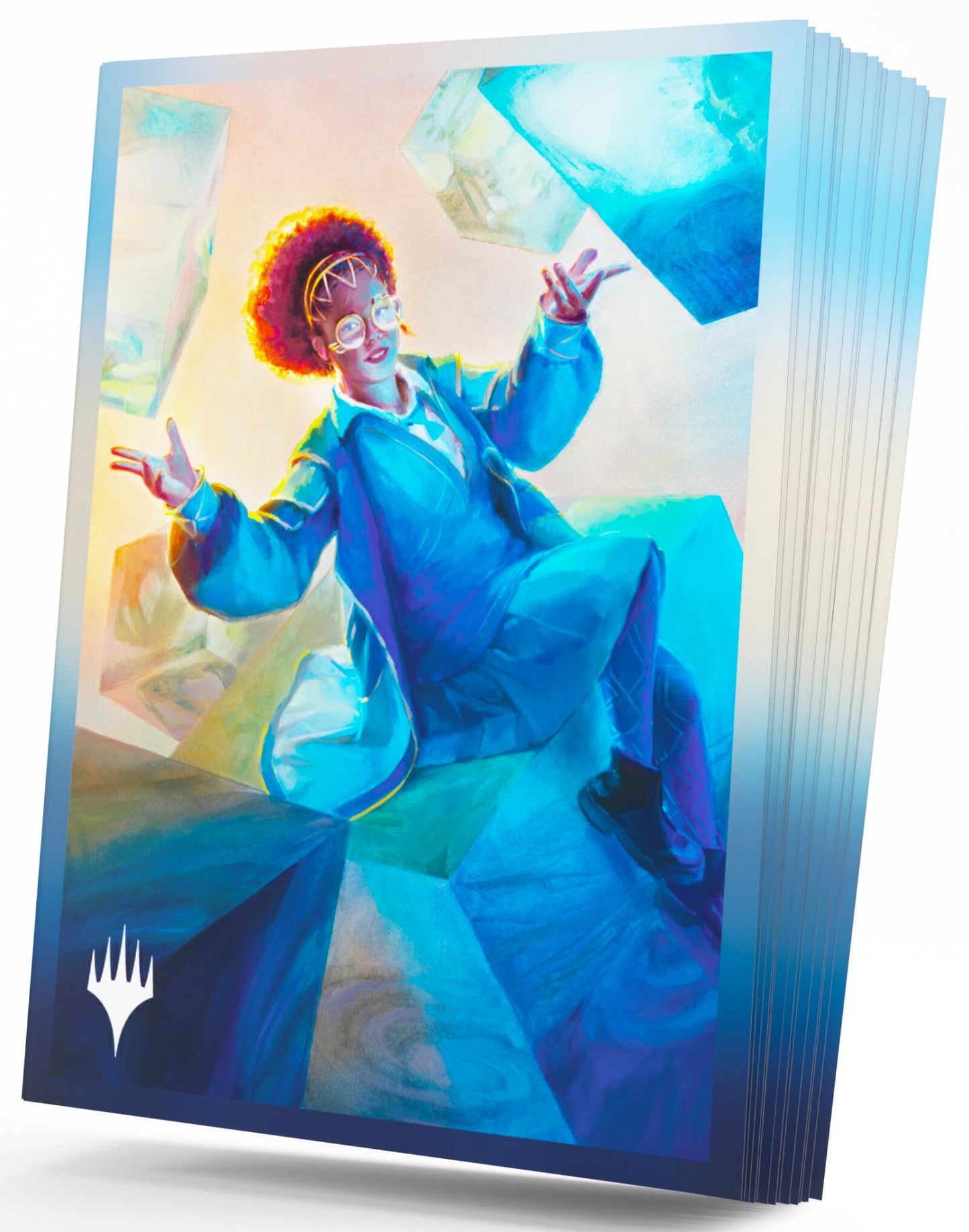 Gamegenic Magic The Gathering Secrets of Strixhaven Premium Art Sleeves - Zimone, Infinite Analyst (66 x 92 mm) (105 Sleeves Per Pack)