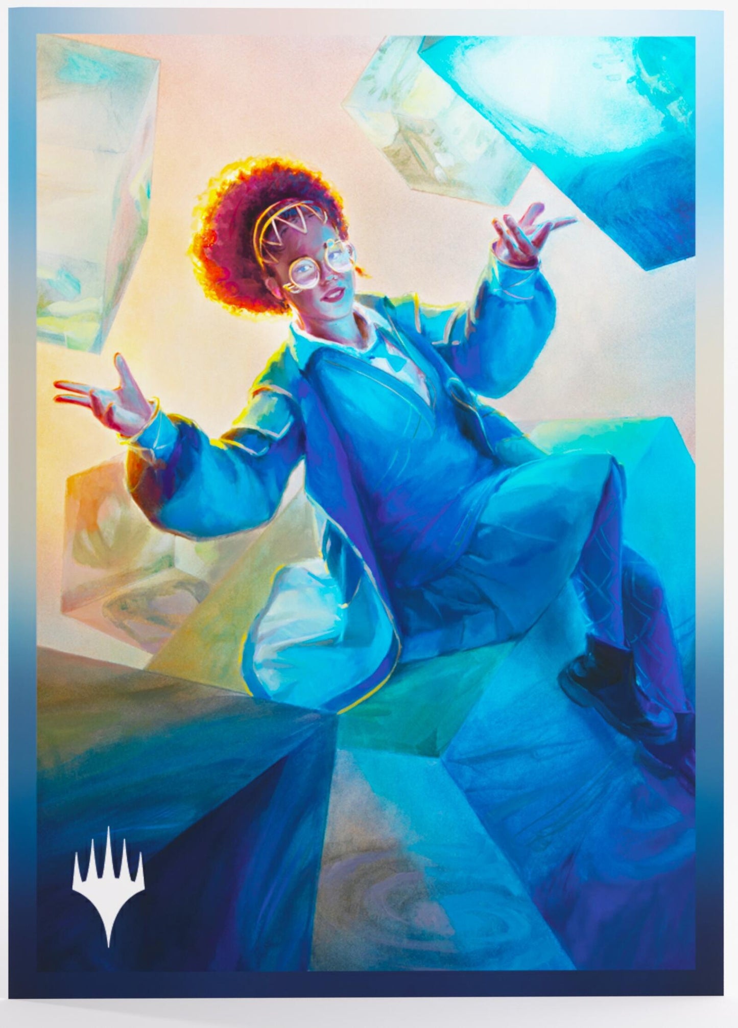 Gamegenic Magic The Gathering Secrets of Strixhaven Premium Art Sleeves - Zimone, Infinite Analyst (66 x 92 mm) (105 Sleeves Per Pack)
