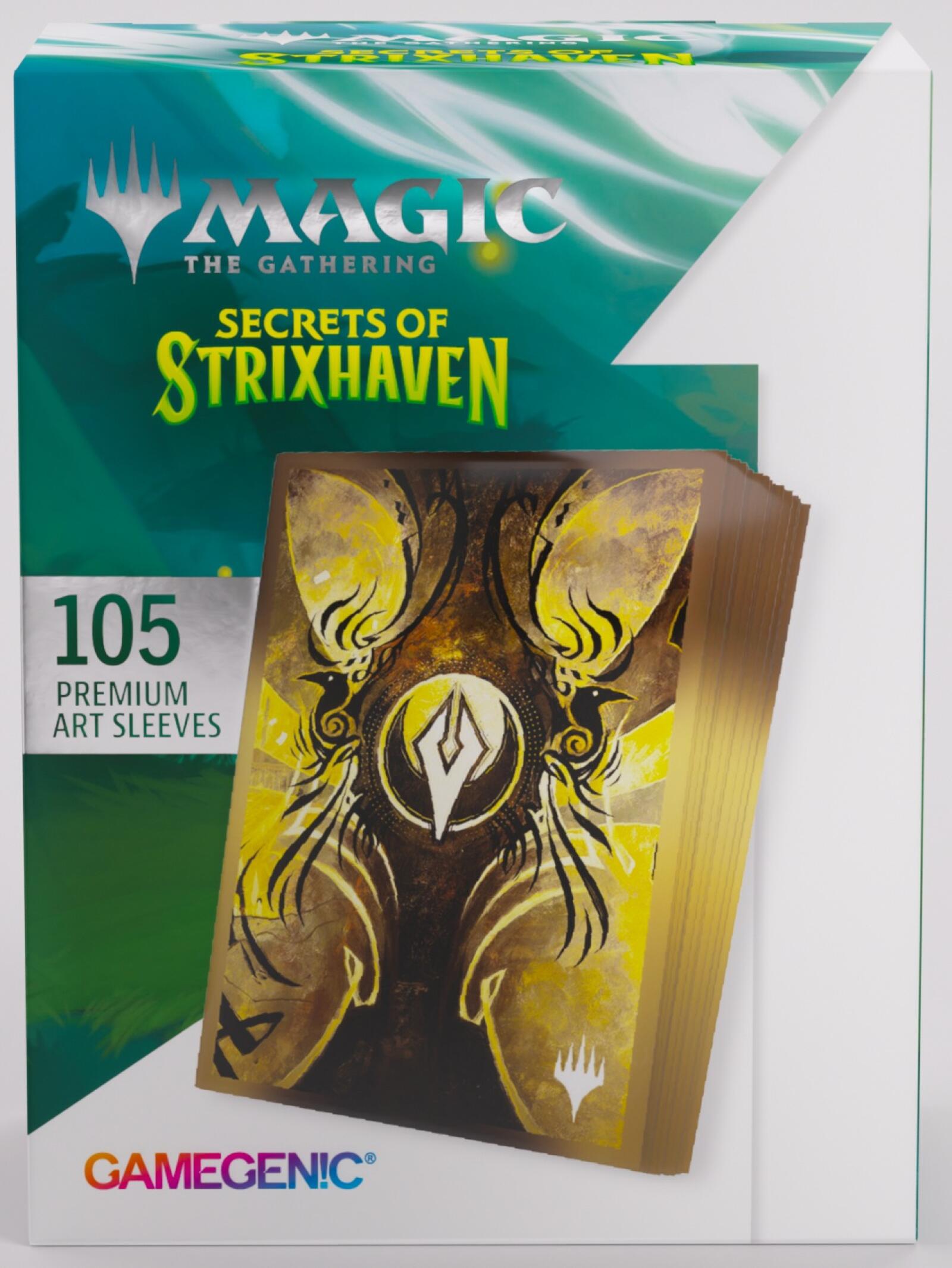 Gamegenic Premium Art Sleeves: Secrets of Strixhaven - Silverquill Gamegenic Premium Art Sleeves: Secrets of Strixhaven - Silverquill