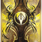 Gamegenic Magic The Gathering Secrets of Strixhaven Premium Art Sleeves - Silverquill (66 x 92 mm) (105 Sleeves Per Pack)