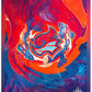 Gamegenic Magic The Gathering Secrets of Strixhaven Premium Art Sleeves - Prismari (66 x 92 mm) (105 Sleeves Per Pack)