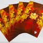 Gamegenic Magic The Gathering Secrets of Strixhaven Premium Art Sleeves - Lorehold (66 x 92 mm) (105 Sleeves Per Pack)
