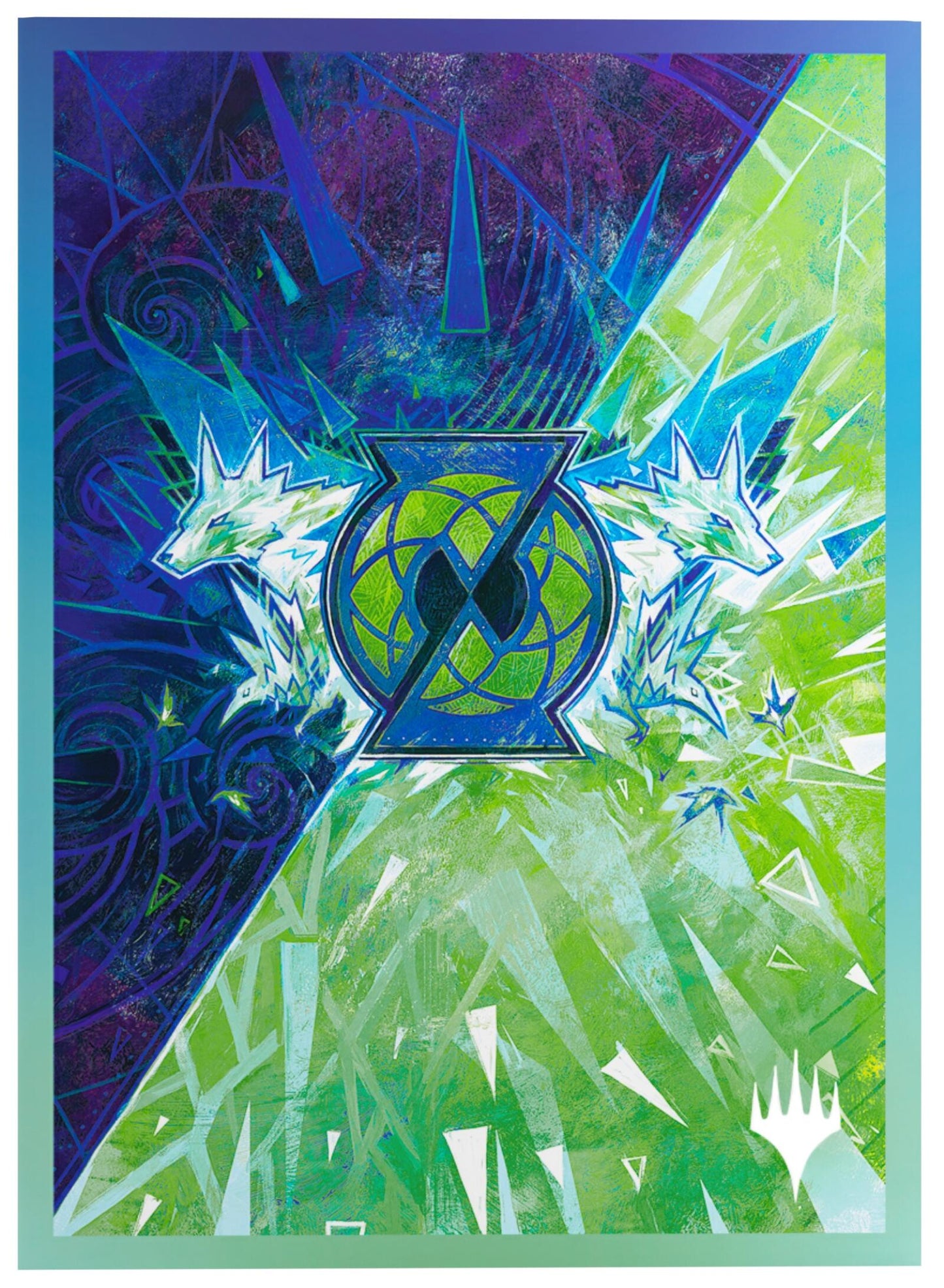 Gamegenic Magic The Gathering Secrets of Strixhaven Premium Art Sleeves - Quandrix (66 x 92 mm) (105 Sleeves Per Pack)