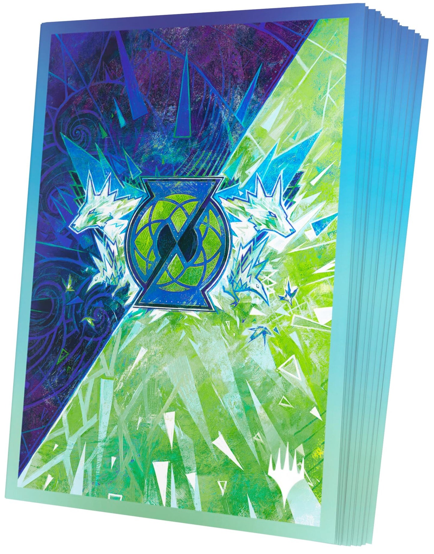 Gamegenic Magic The Gathering Secrets of Strixhaven Premium Art Sleeves - Quandrix (66 x 92 mm) (105 Sleeves Per Pack)