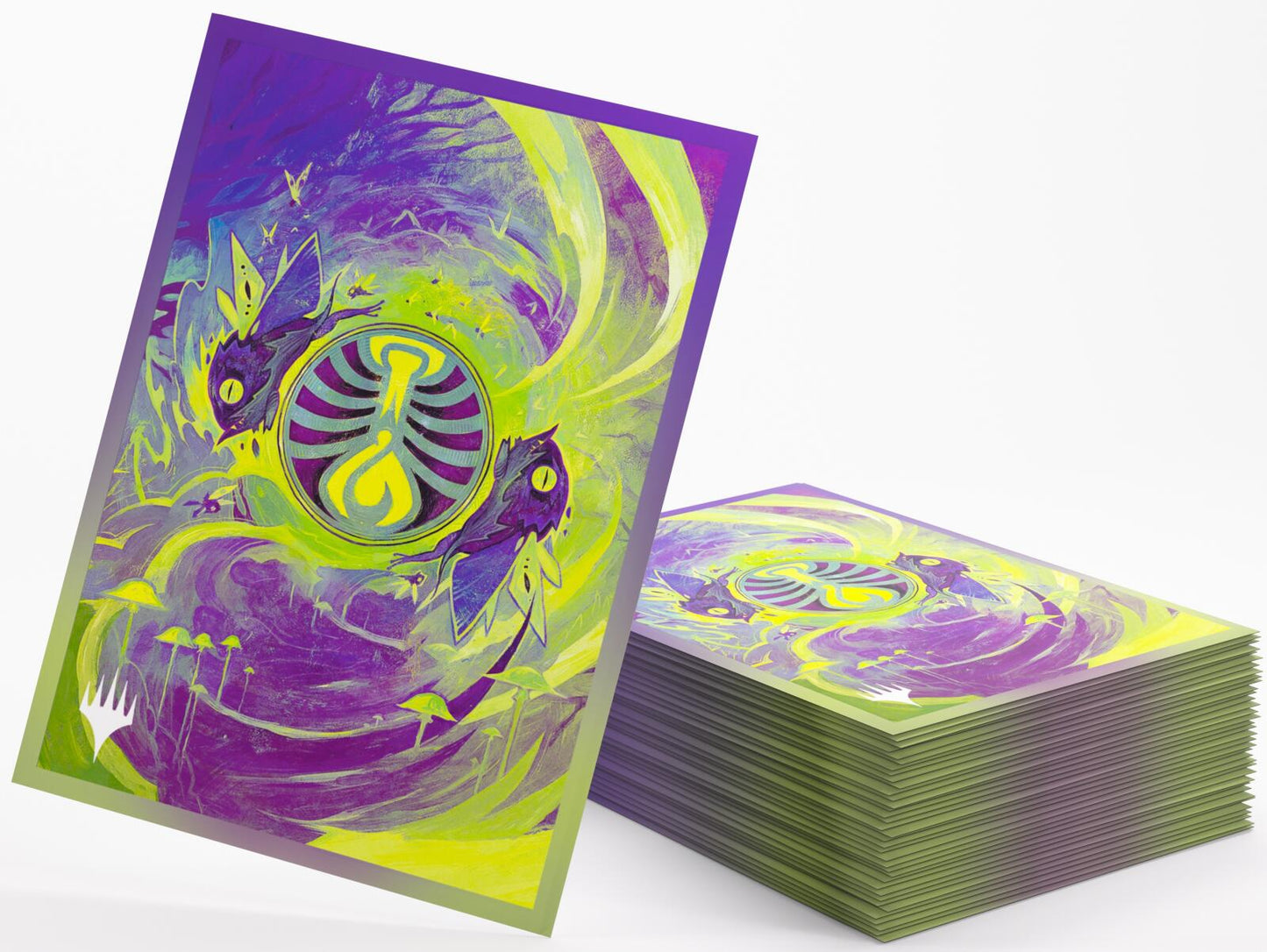 Gamegenic Magic The Gathering Secrets of Strixhaven Premium Art Sleeves - Witherbloom (66 x 92 mm) (105 Sleeves Per Pack)