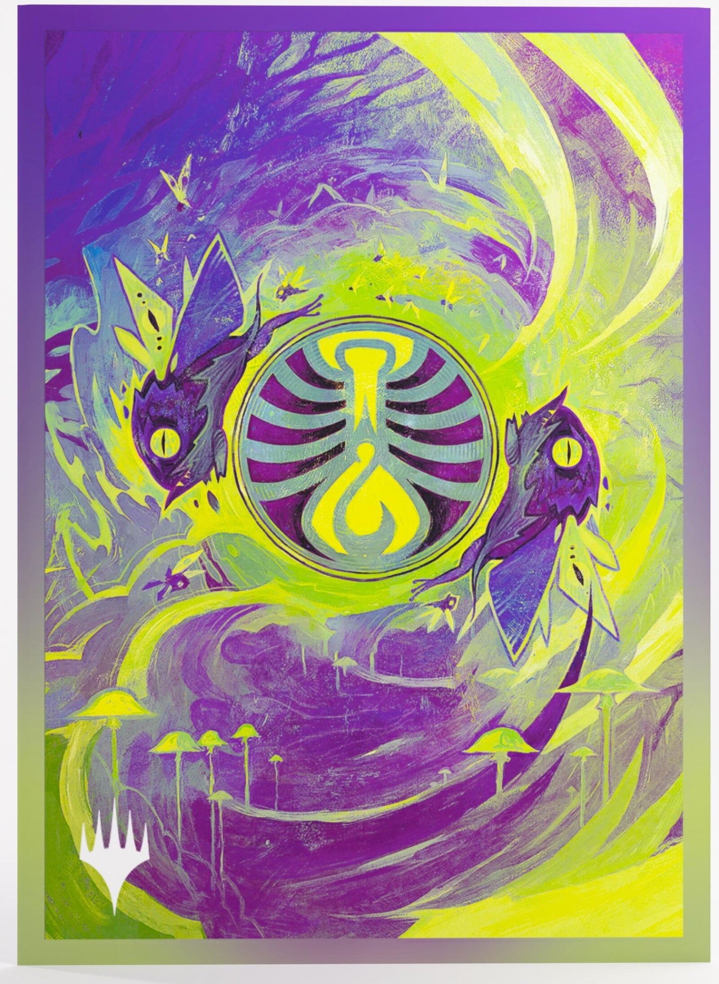 Gamegenic Magic The Gathering Secrets of Strixhaven Premium Art Sleeves - Witherbloom (66 x 92 mm) (105 Sleeves Per Pack)