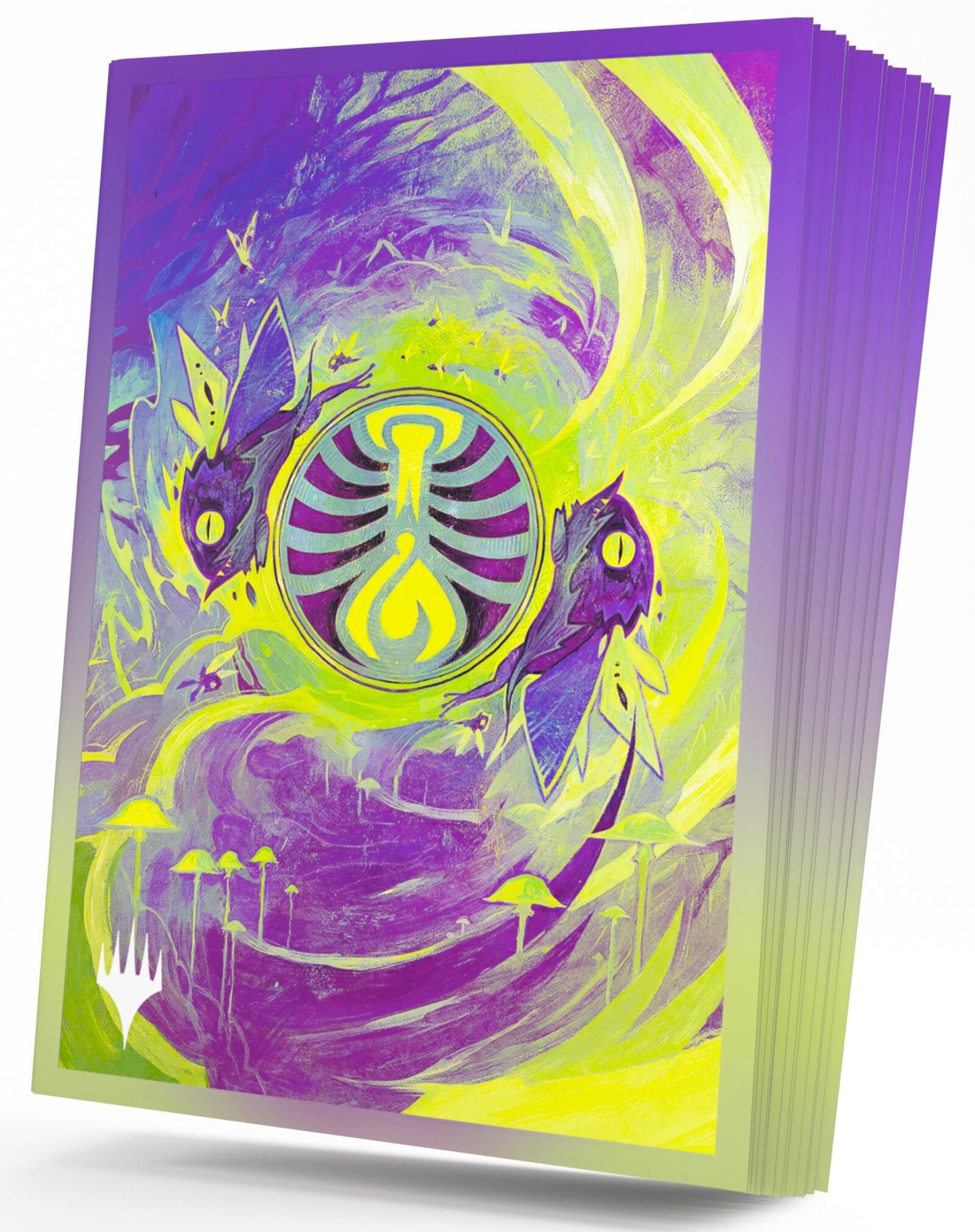 Gamegenic Magic The Gathering Secrets of Strixhaven Premium Art Sleeves - Witherbloom (66 x 92 mm) (105 Sleeves Per Pack)