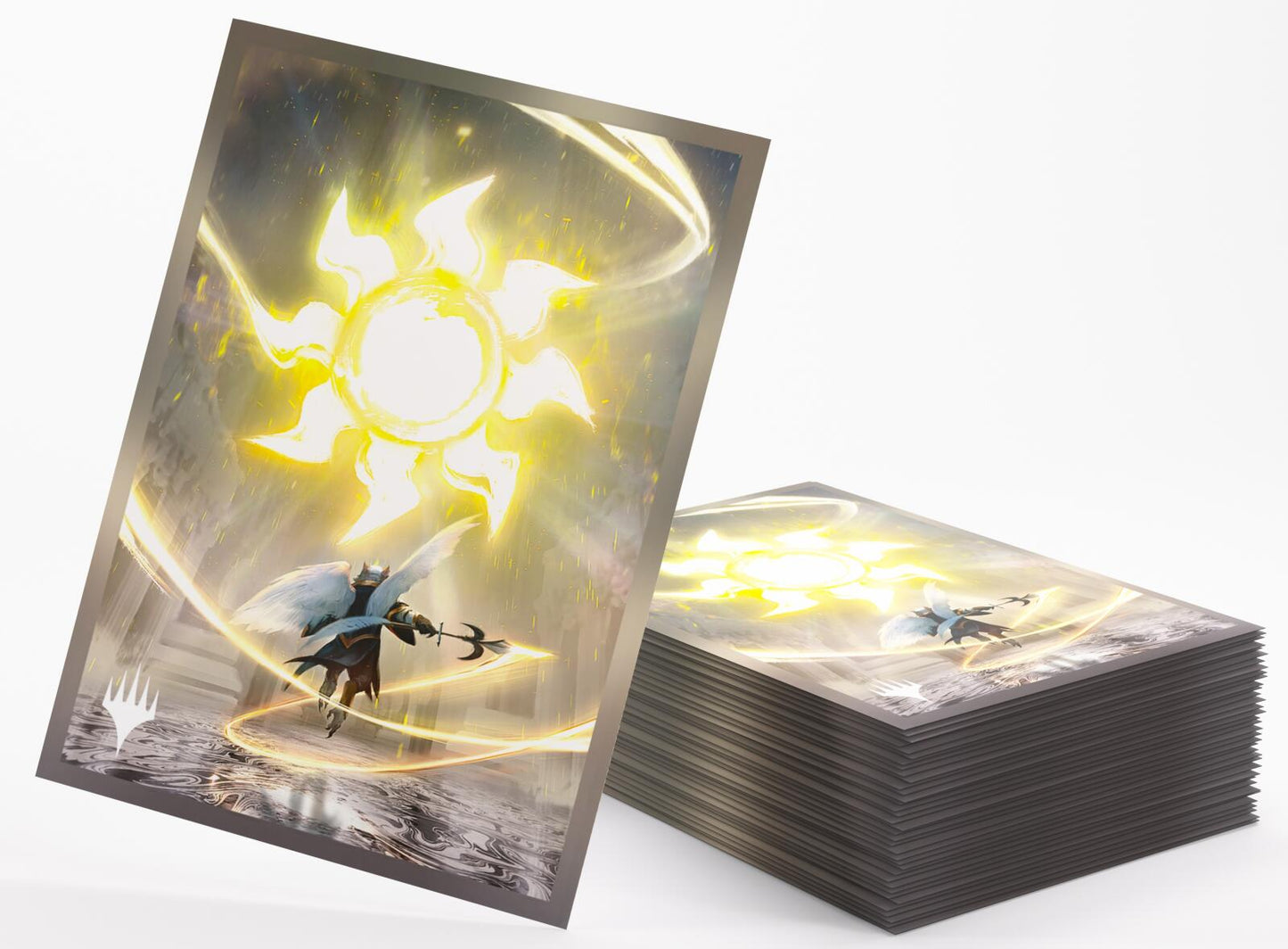 Gamegenic Magic The Gathering Secrets of Strixhaven Premium Art Sleeves - Plains (66 x 92 mm) (105 Sleeves Per Pack)