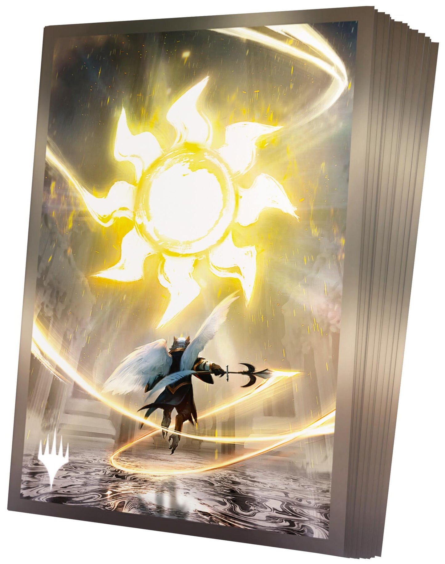 Gamegenic Magic The Gathering Secrets of Strixhaven Premium Art Sleeves - Plains (66 x 92 mm) (105 Sleeves Per Pack)