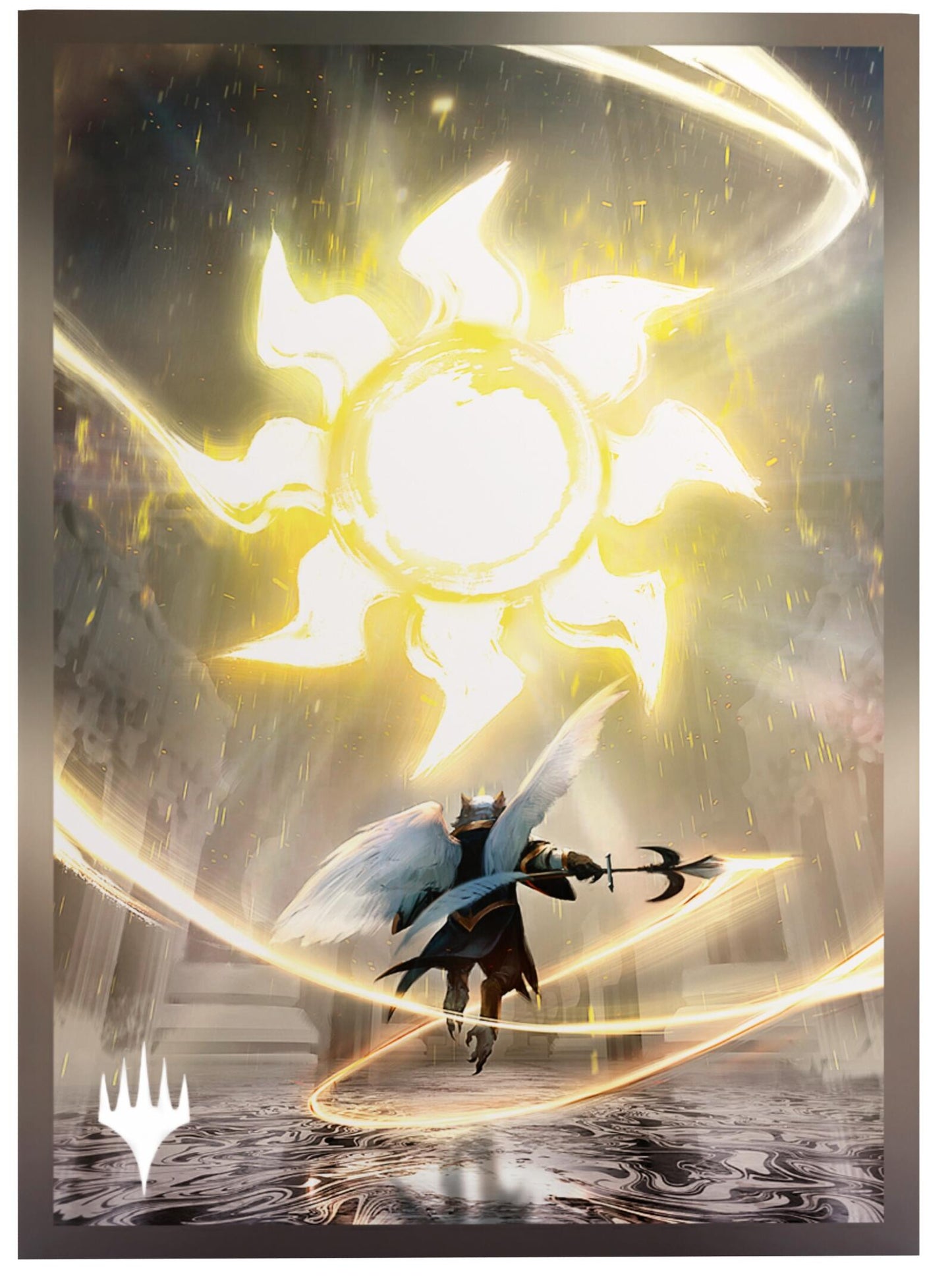 Gamegenic Magic The Gathering Secrets of Strixhaven Premium Art Sleeves - Plains (66 x 92 mm) (105 Sleeves Per Pack)