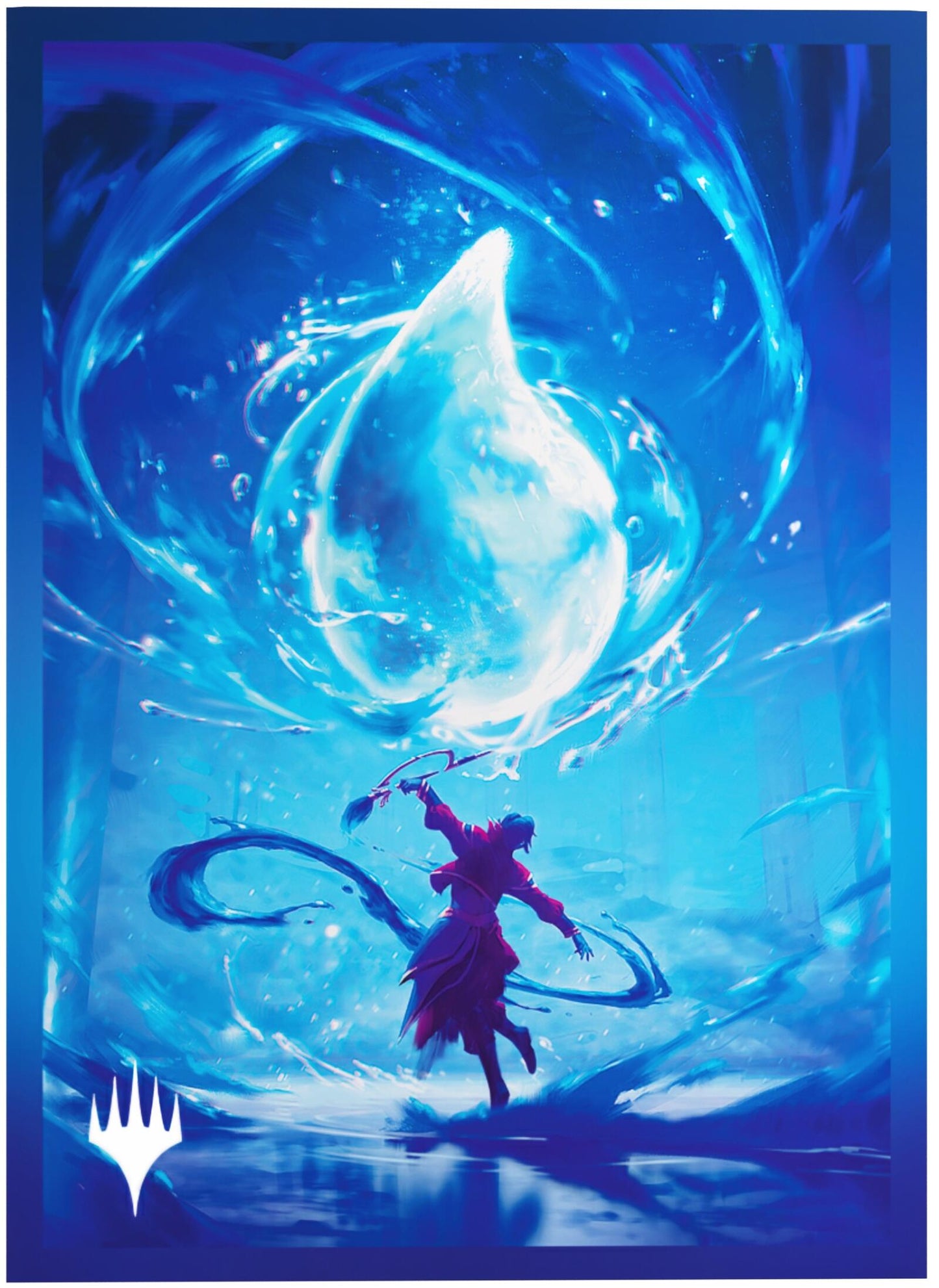 Gamegenic Magic The Gathering Secrets of Strixhaven Premium Art Sleeves - Island (66 x 92 mm) (105 Sleeves Per Pack)