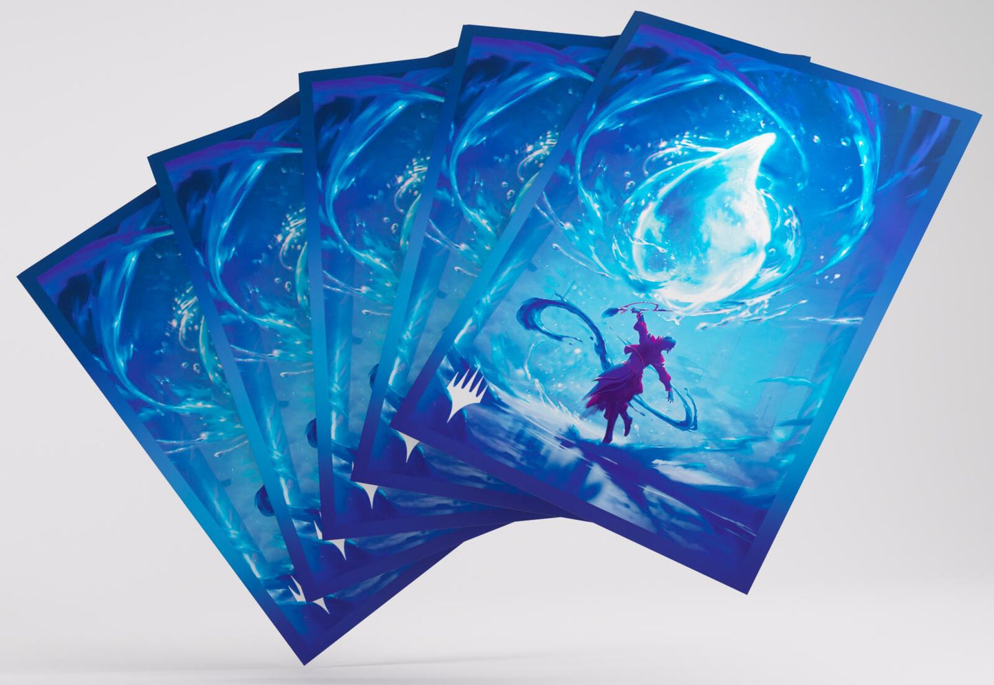Gamegenic Magic The Gathering Secrets of Strixhaven Premium Art Sleeves - Island (66 x 92 mm) (105 Sleeves Per Pack)