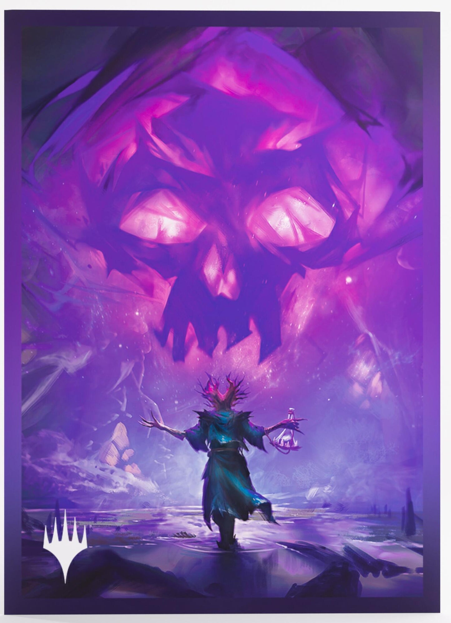 Gamegenic Magic The Gathering Secrets of Strixhaven Premium Art Sleeves - Swamp (66 x 92 mm) (105 Sleeves Per Pack)