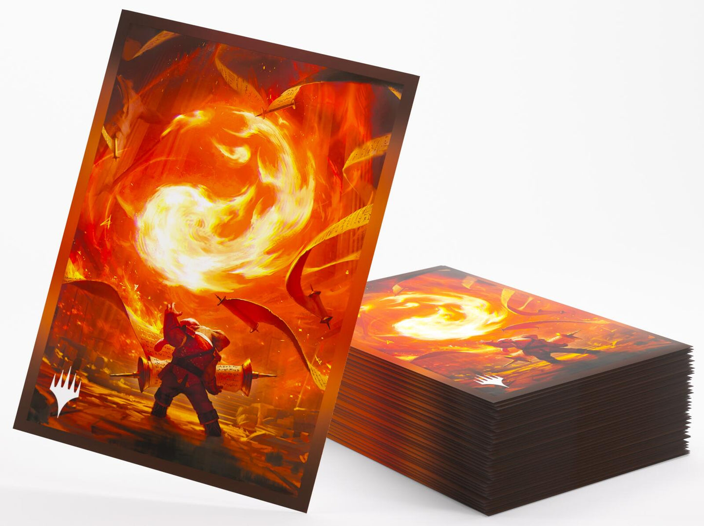 Gamegenic Magic The Gathering Secrets of Strixhaven Premium Art Sleeves - Mountain (66 x 92 mm) (105 Sleeves Per Pack)