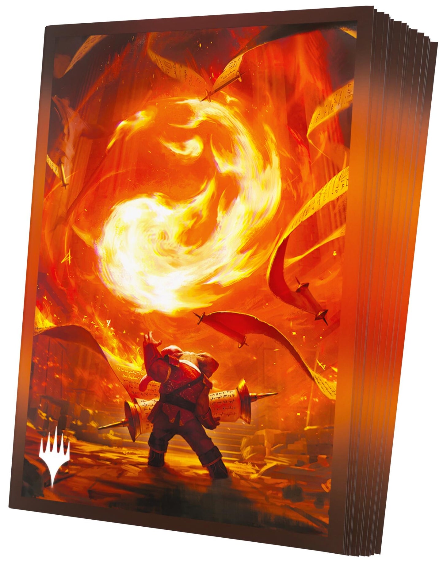 Gamegenic Magic The Gathering Secrets of Strixhaven Premium Art Sleeves - Mountain (66 x 92 mm) (105 Sleeves Per Pack)