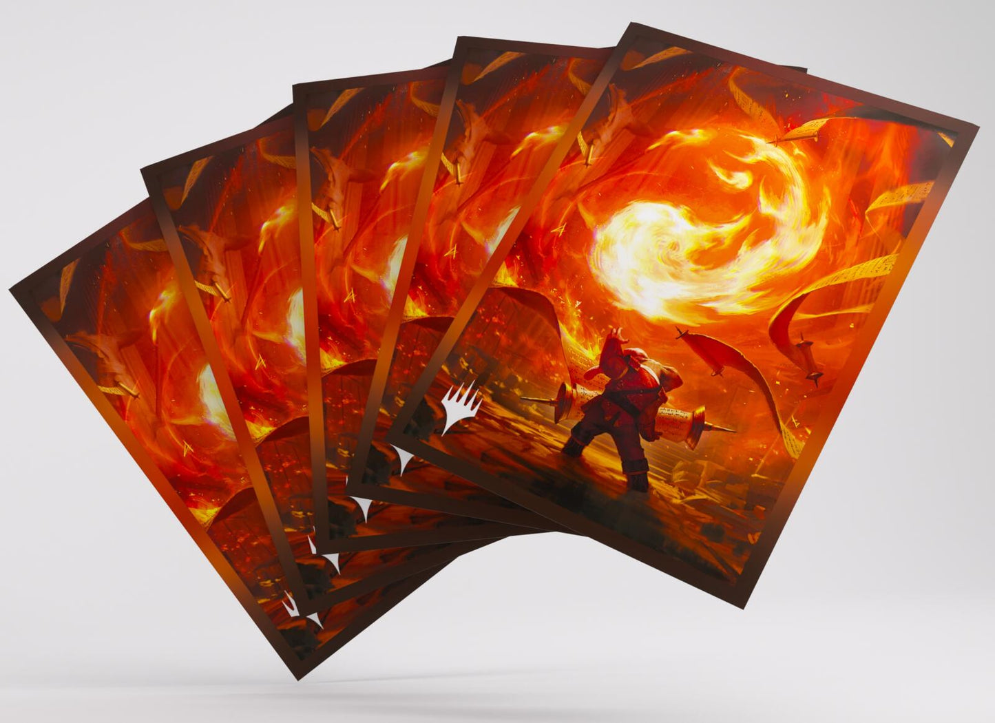 Gamegenic Magic The Gathering Secrets of Strixhaven Premium Art Sleeves - Mountain (66 x 92 mm) (105 Sleeves Per Pack)