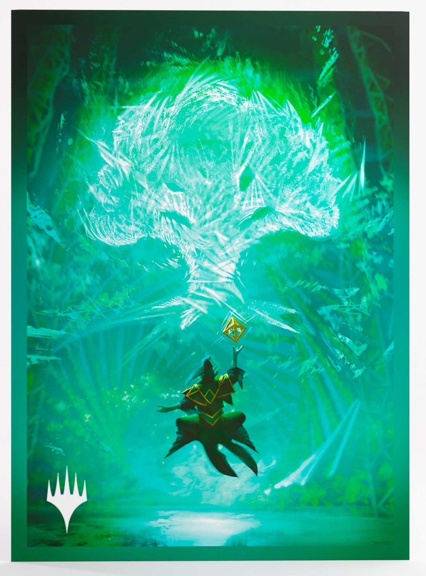 Gamegenic Magic The Gathering Secrets of Strixhaven Premium Art Sleeves - Forest (66 x 92 mm) (105 Sleeves Per Pack)